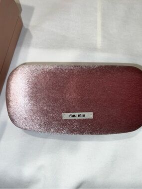 Miu Miu sunglasses case with box